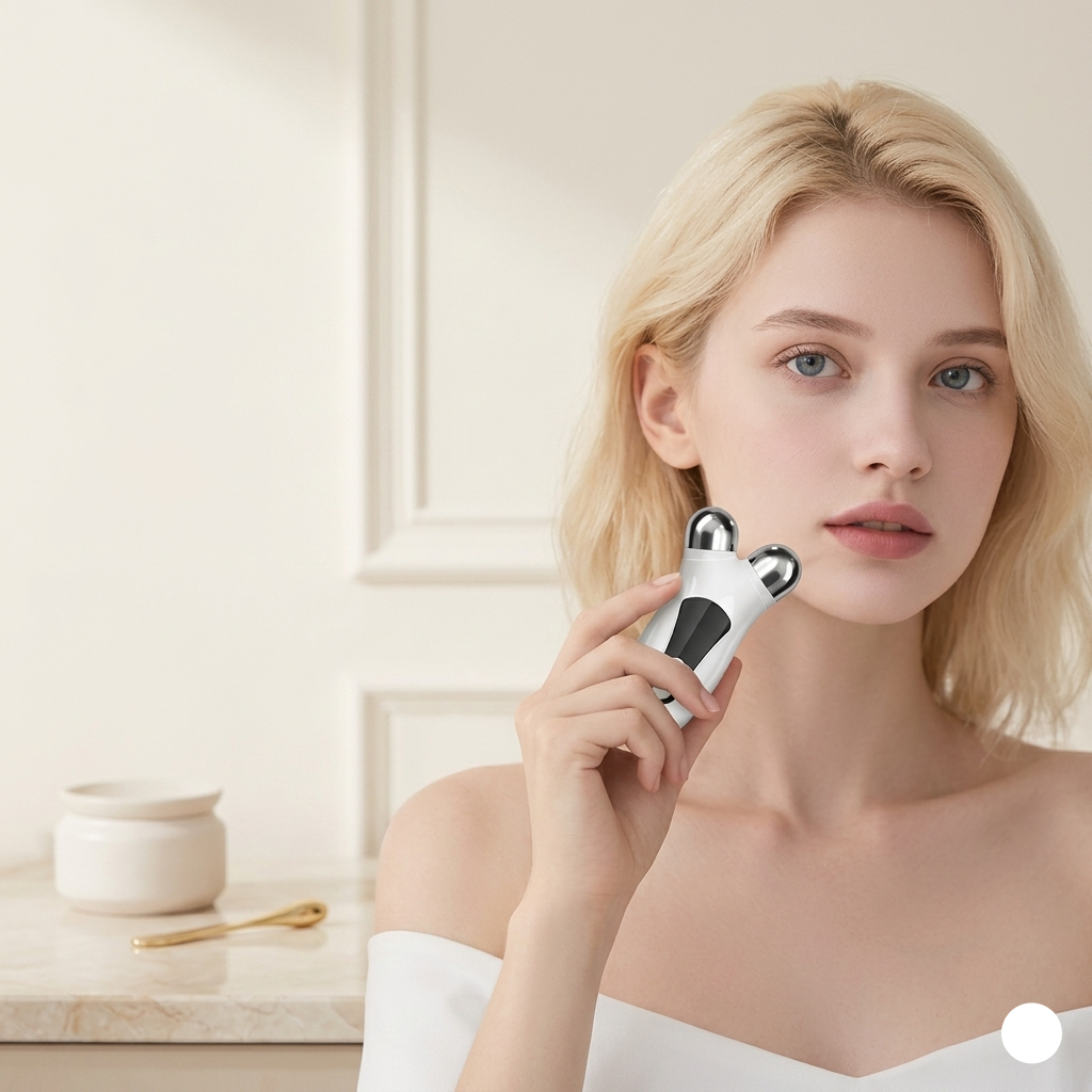 Appareil Microcourant – Lifting Visage & Cou 2-en-1
