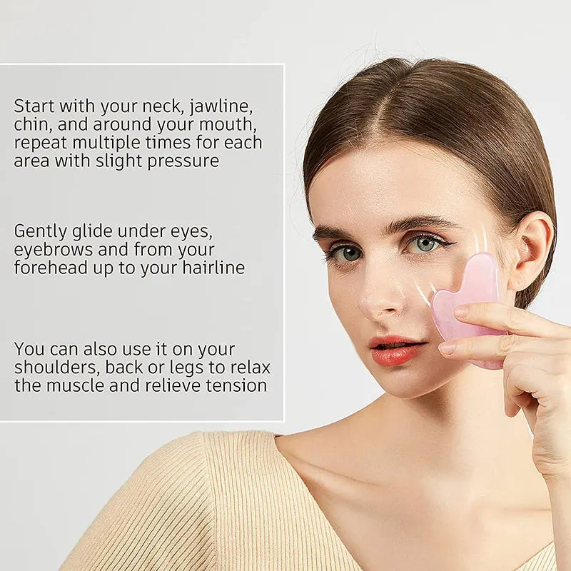 Rouleau Jade & Gua Sha – Rituel Beauté Naturel – photo 6