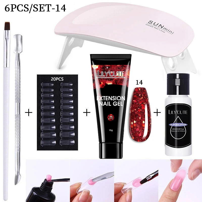 Kit Manucure Gel Complet – Ongles Pro à Domicile – photo 46