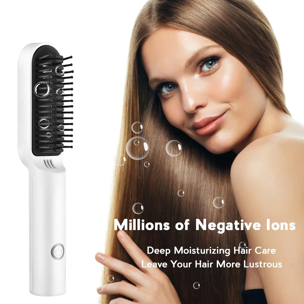 Lisseur Ionique Sans Fil – Lissage Pro & Brillance