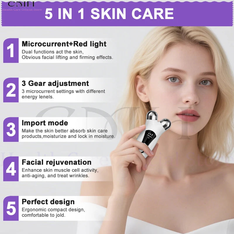 Appareil Microcourant – Lifting Visage & Cou 2-en-1 - vue 2
