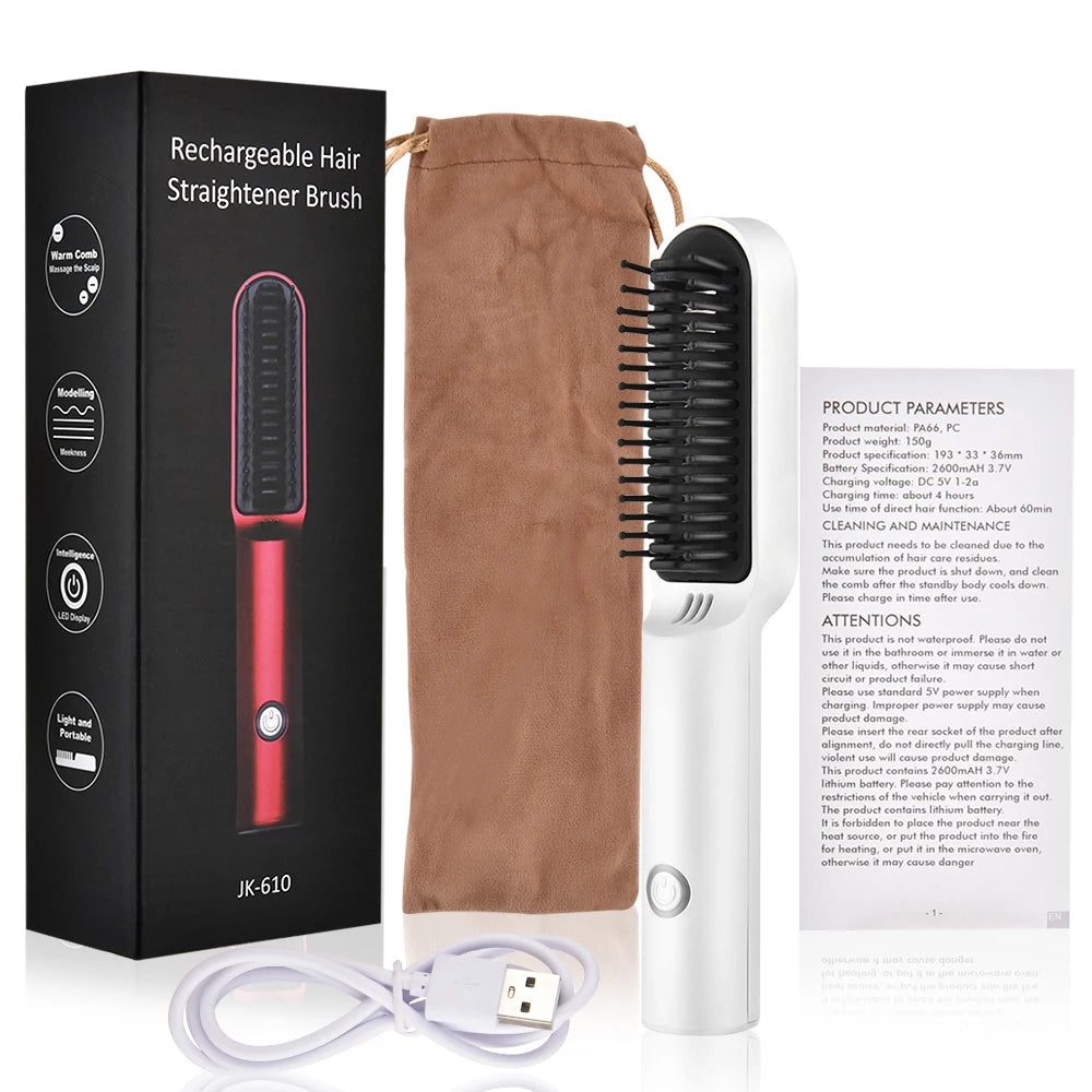 Lisseur Ionique Sans Fil – Lissage Pro & Brillance – photo 19