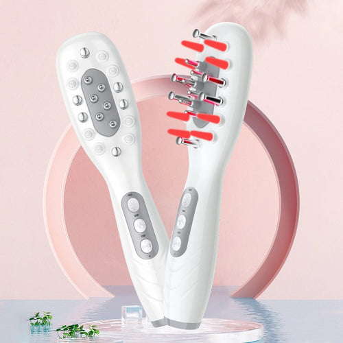 Brosse EMS Cuir Chevelu LED – Soin & Repousse