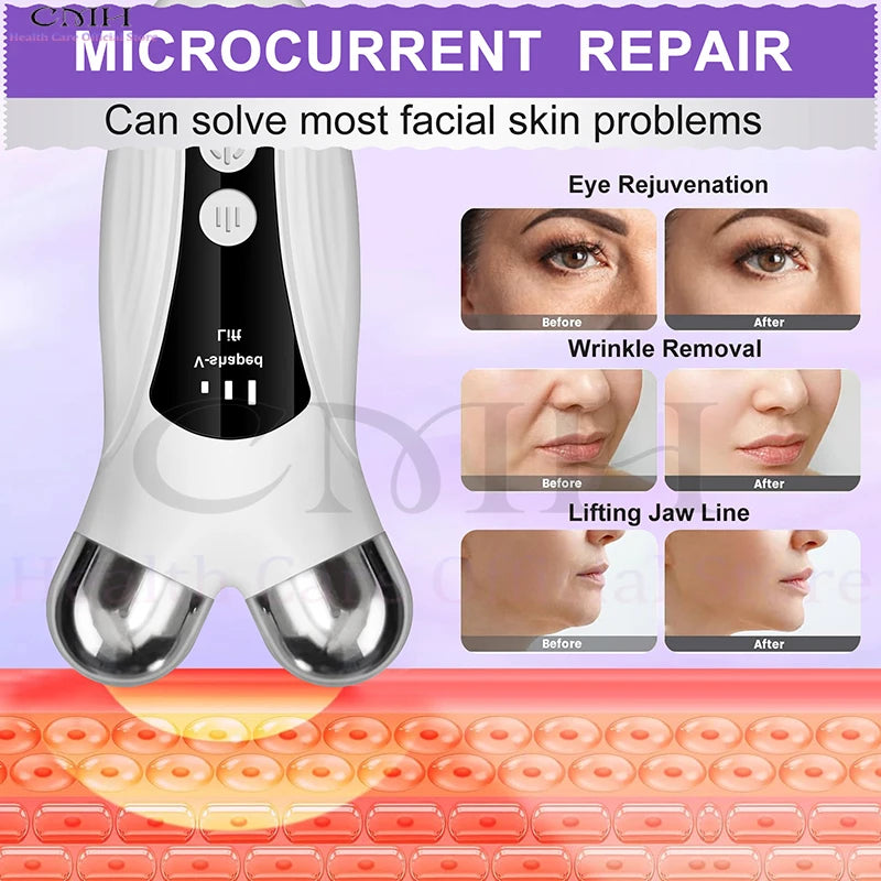 Appareil Microcourant – Lifting Visage & Cou 2-en-1 - vue 11