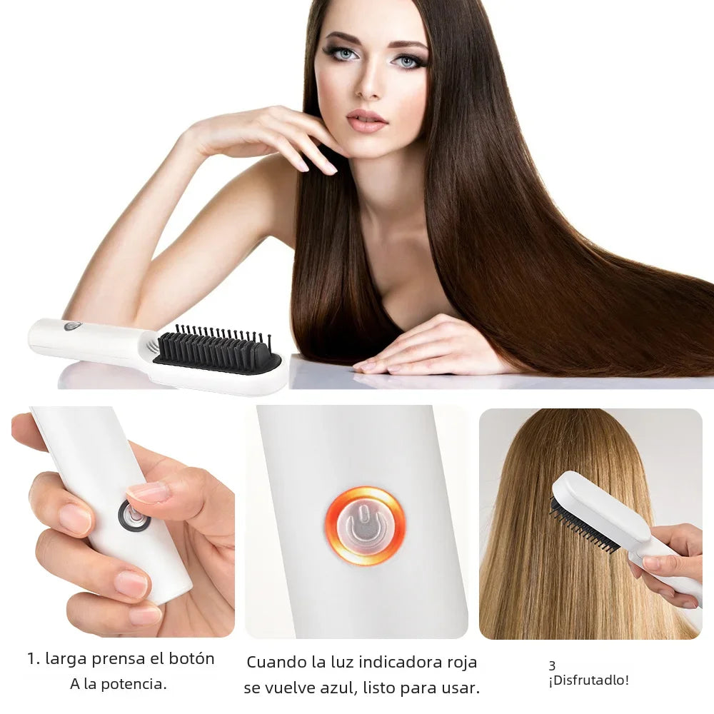 Lisseur Ionique Sans Fil – Lissage Pro & Brillance – photo 3