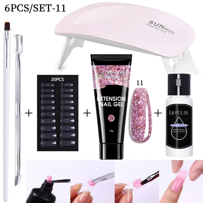 Kit Manucure Gel Complet – Ongles Pro à Domicile – photo 97