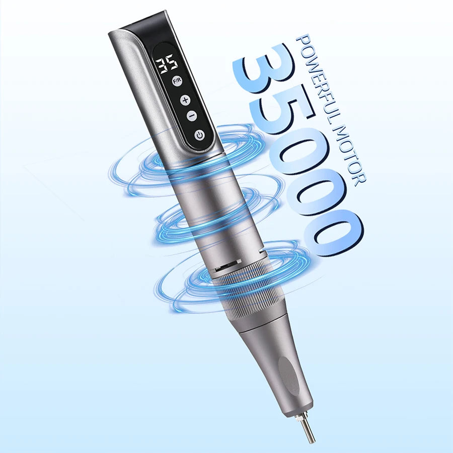 Perceuse Ongles Sans Fil 35 000 RPM – Pose Gel Pro – photo 4