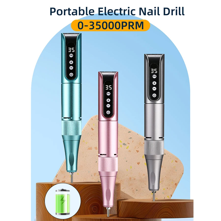 Perceuse Ongles Sans Fil 35 000 RPM – Pose Gel Pro – photo 7