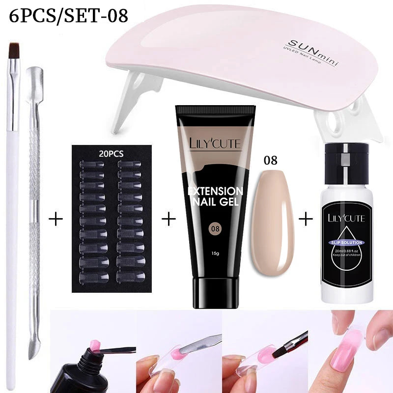 Kit Manucure Gel Complet – Ongles Pro à Domicile – photo 45