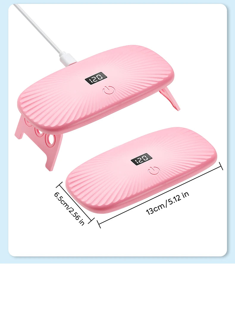Lampe UV Ongles 2-en-1 – Séchage Rapide & Pro – photo 14