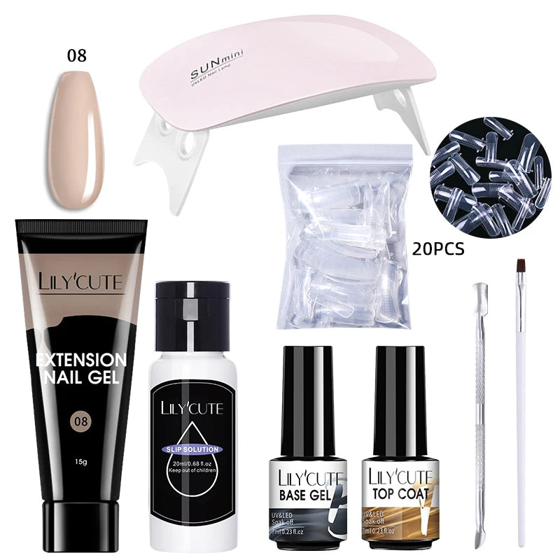 Kit Manucure Gel Complet – Ongles Pro à Domicile – photo 50