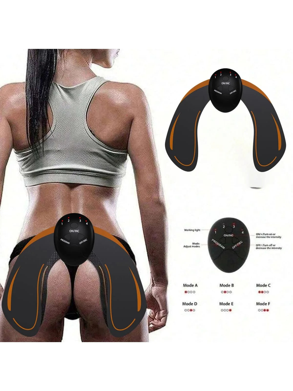 Stimulateur EMS – Fessiers & Muscles Tonifiés – photo 2