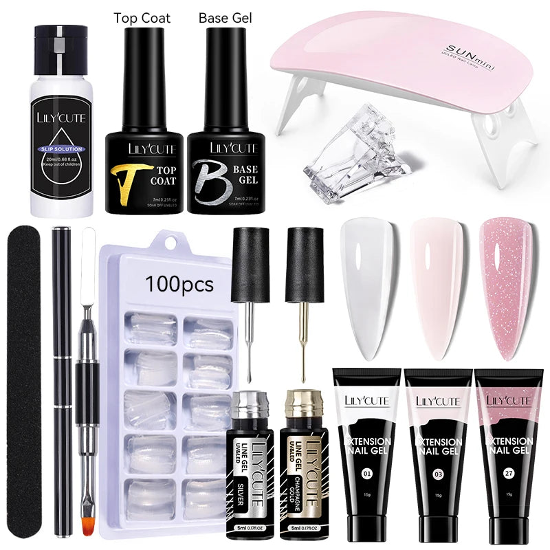 Kit Manucure Gel Complet – Ongles Pro à Domicile – photo 95