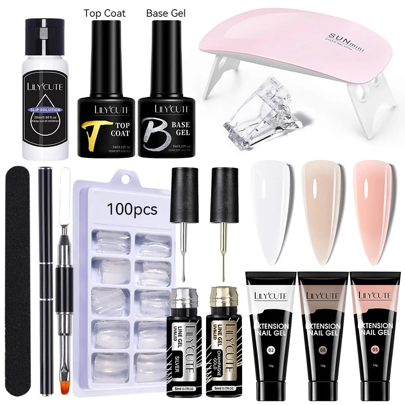 Kit Manucure Gel Complet – Ongles Pro à Domicile – photo 89