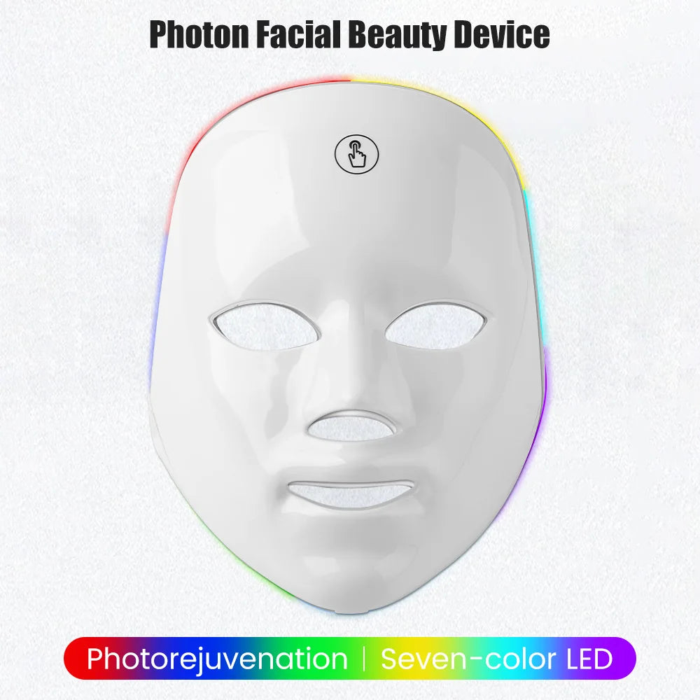 Masque LED 7 Couleurs – Peau Parfaite à Domicile – photo 2