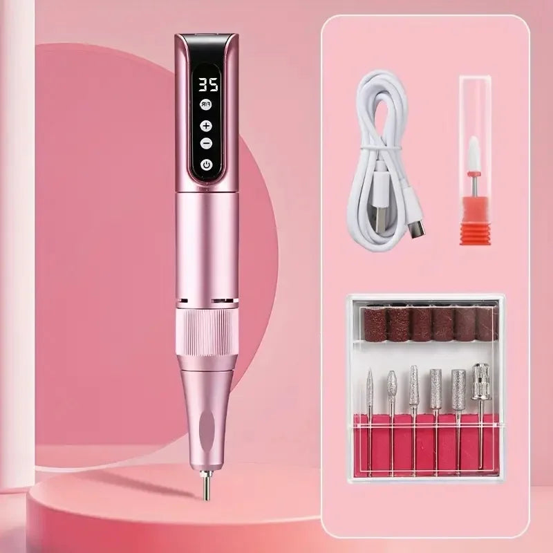 Perceuse Ongles Sans Fil 35 000 RPM – Pose Gel Pro – photo 12