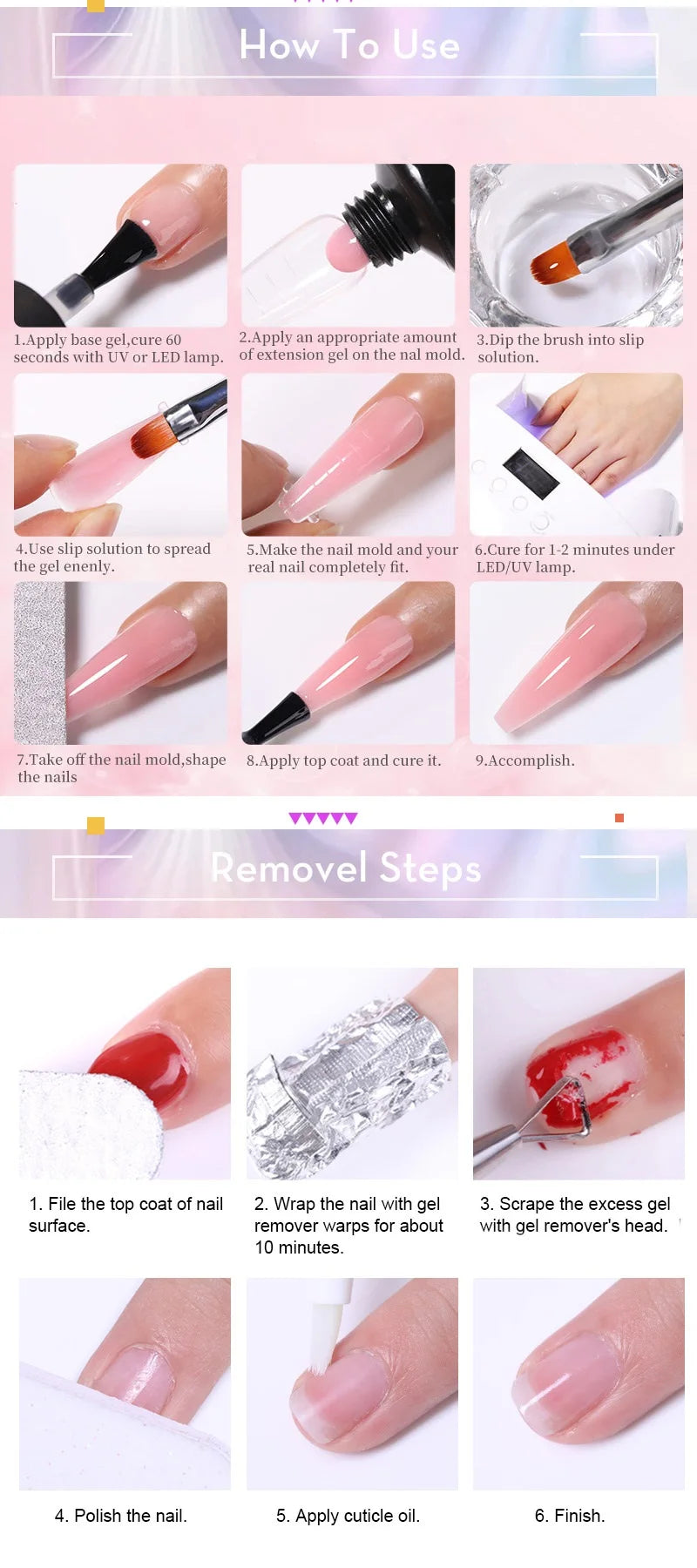 Kit Manucure Gel Complet – Ongles Pro à Domicile – photo 10