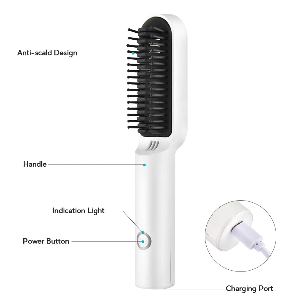 Lisseur Ionique Sans Fil – Lissage Pro & Brillance – photo 16