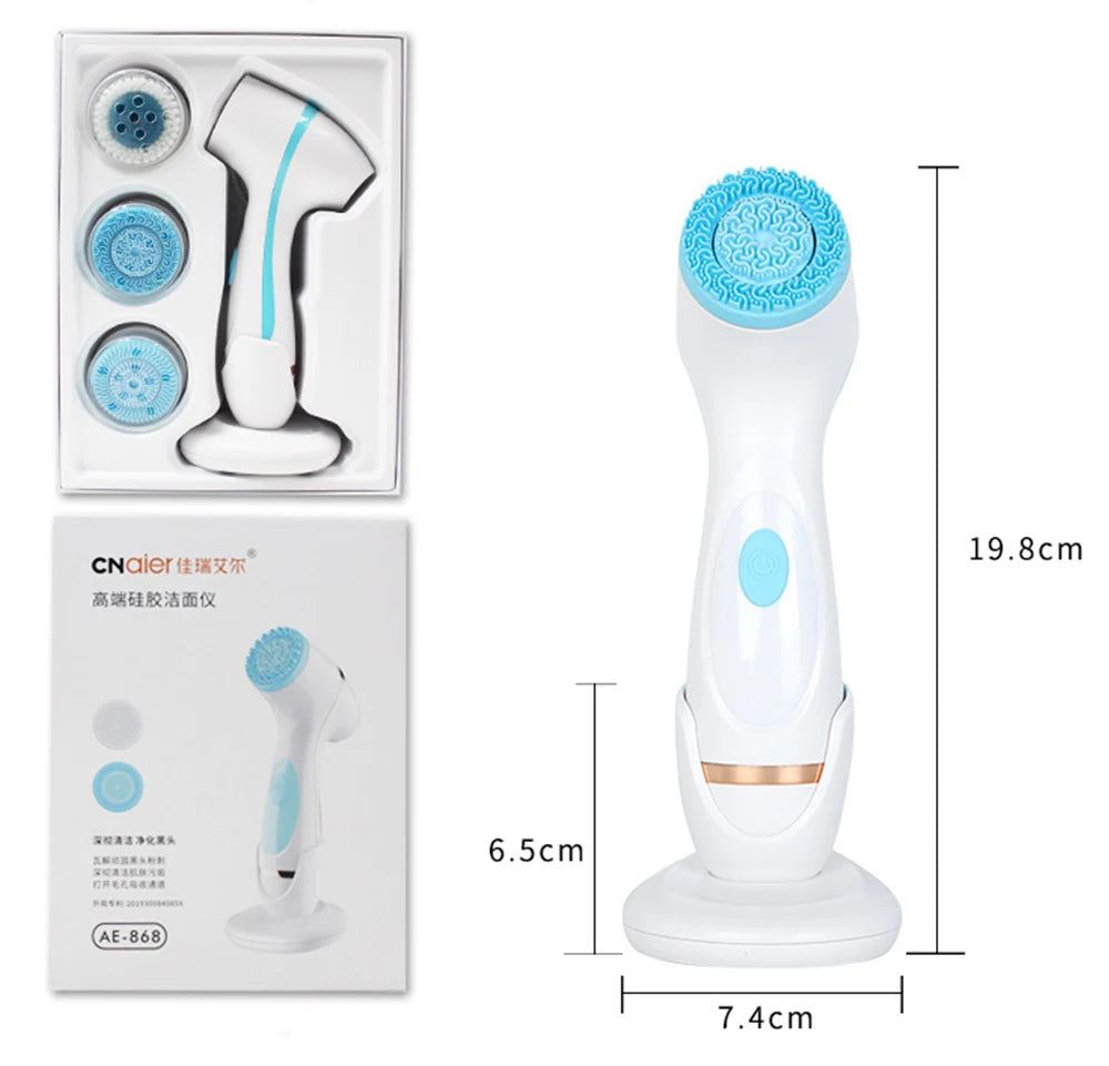 Brosse Visage 3-en-1 – Nettoyage Profond & Éclat – photo 29