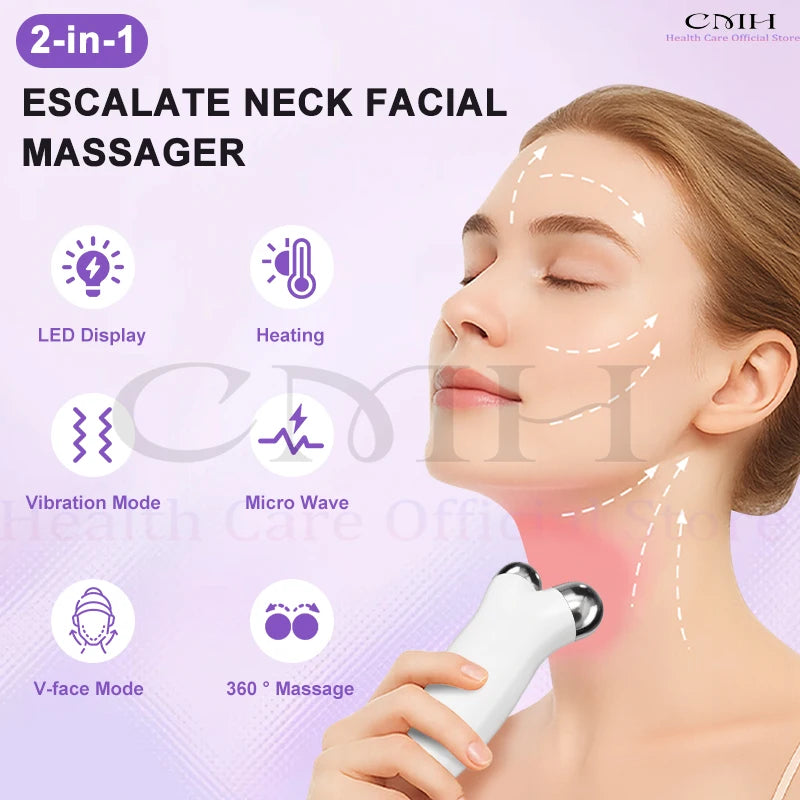Appareil Microcourant – Lifting Visage & Cou 2-en-1 - vue 3