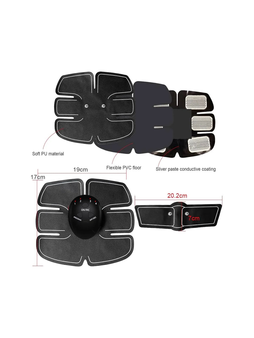 Stimulateur EMS – Fessiers & Muscles Tonifiés – photo 5