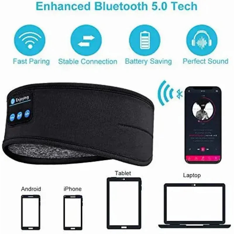 Masque Nuit Bluetooth – Sommeil & Musique Sans Fil – photo 6
