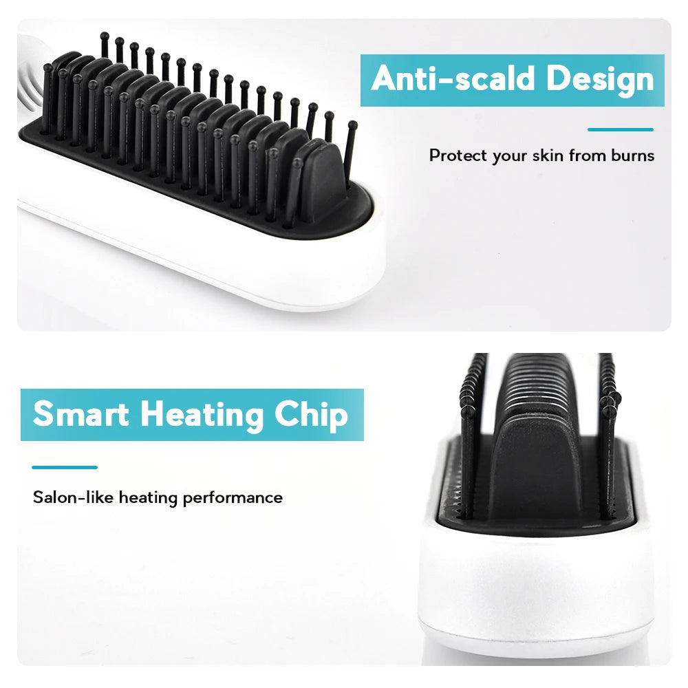 Lisseur Ionique Sans Fil – Lissage Pro & Brillance – photo 15