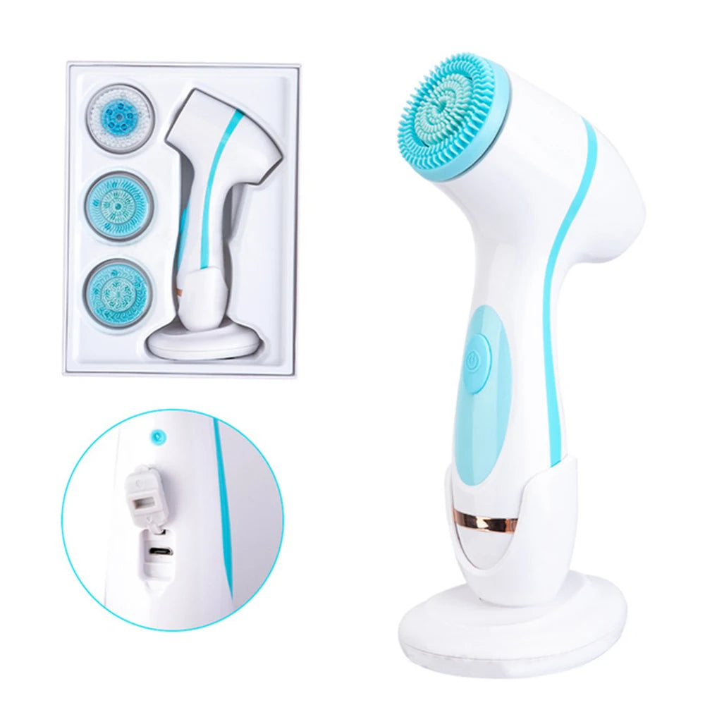 Brosse Visage 3-en-1 – Nettoyage Profond & Éclat - vue 6