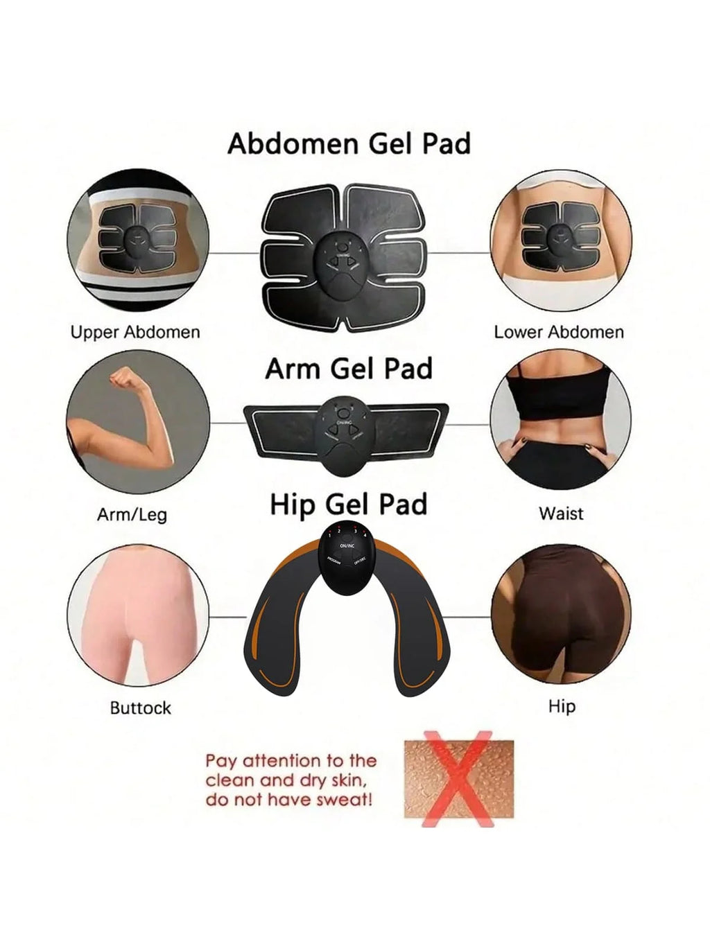 Stimulateur EMS – Fessiers & Muscles Tonifiés – photo 3