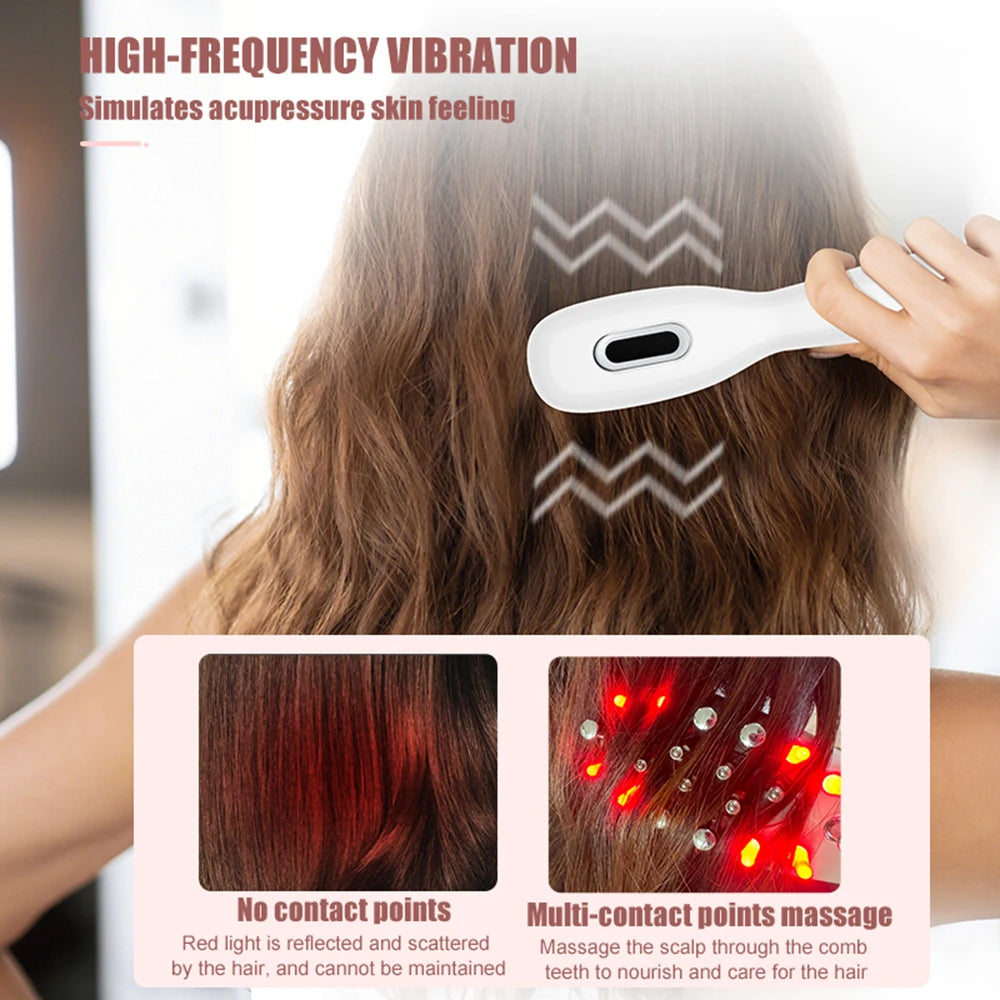 Brosse EMS Cuir Chevelu LED – Soin & Repousse - vue 6