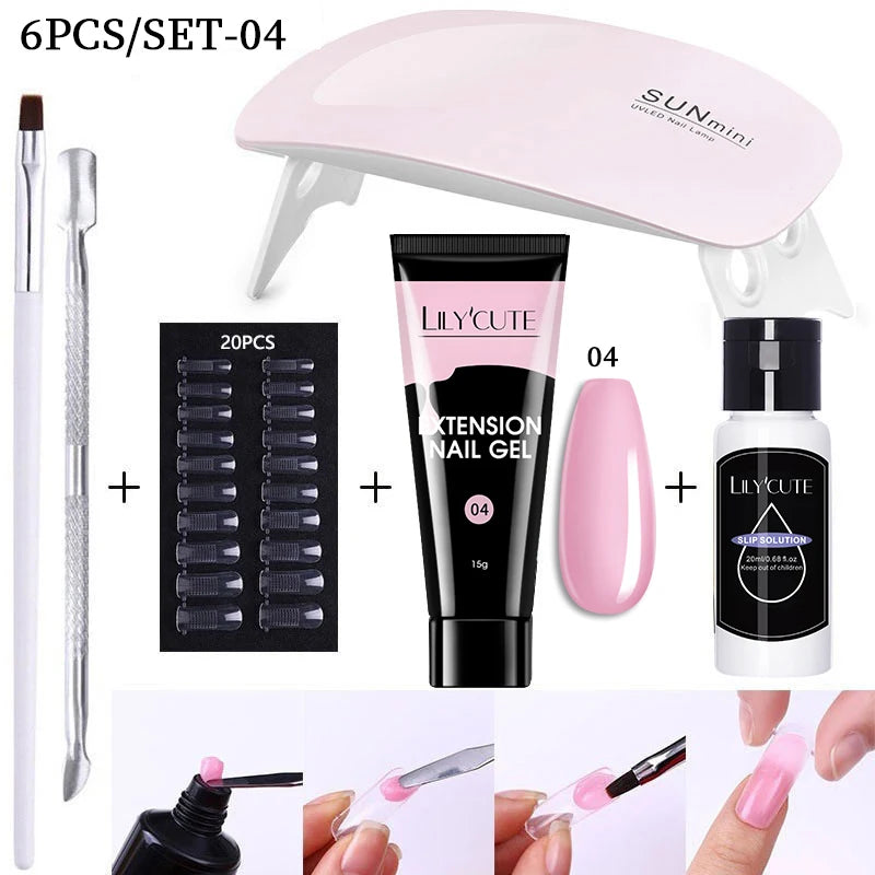 Kit Manucure Gel Complet – Ongles Pro à Domicile – photo 93