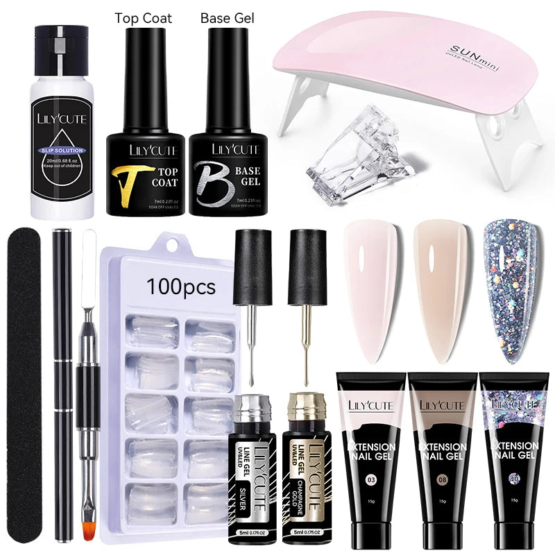 Kit Manucure Gel Complet – Ongles Pro à Domicile – photo 75