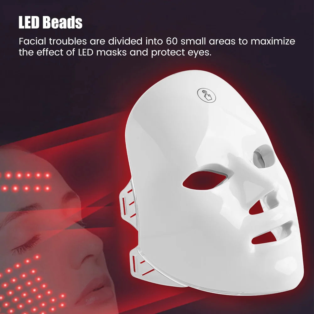 Masque LED 7 Couleurs – Peau Parfaite à Domicile – photo 13
