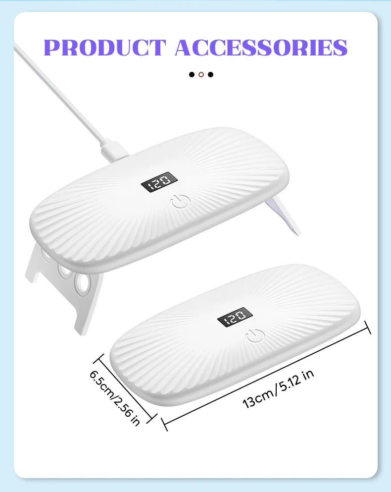 Lampe UV Ongles 2-en-1 – Séchage Rapide & Pro – photo 13