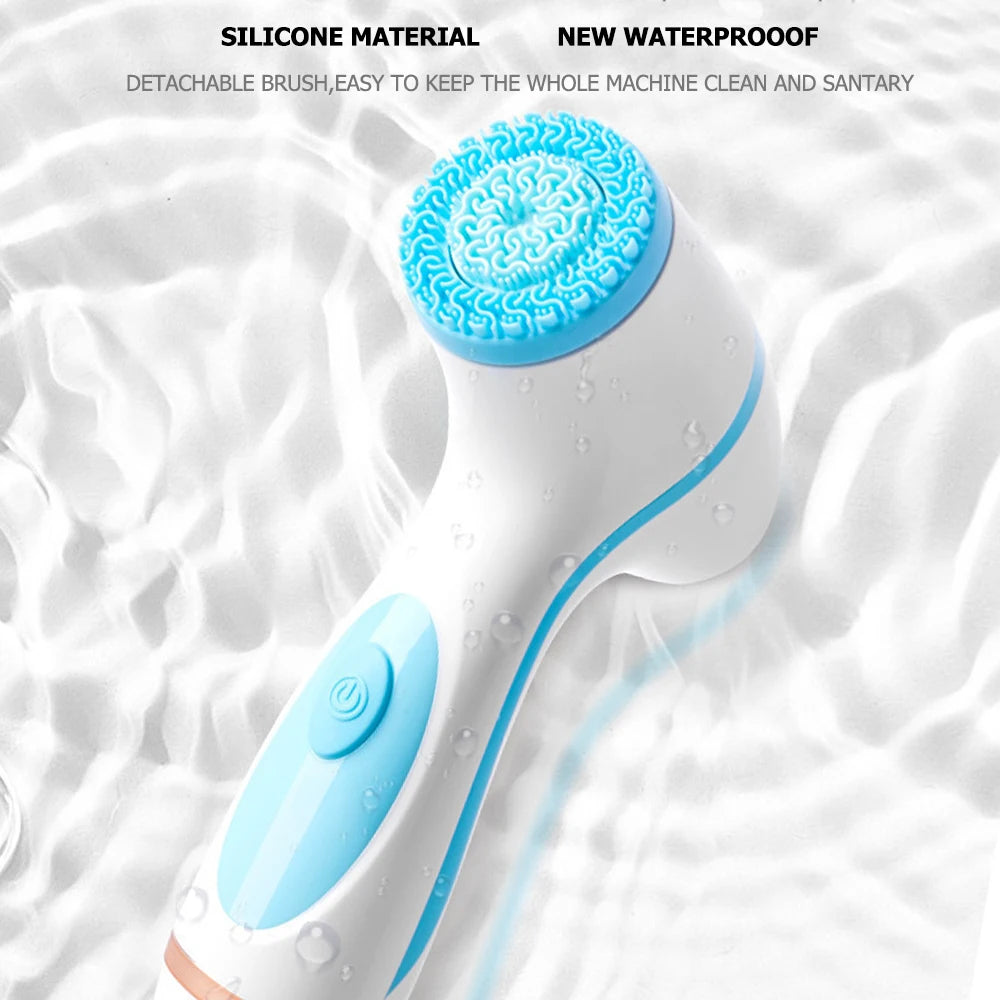 Brosse Visage 3-en-1 – Nettoyage Profond & Éclat - vue 3