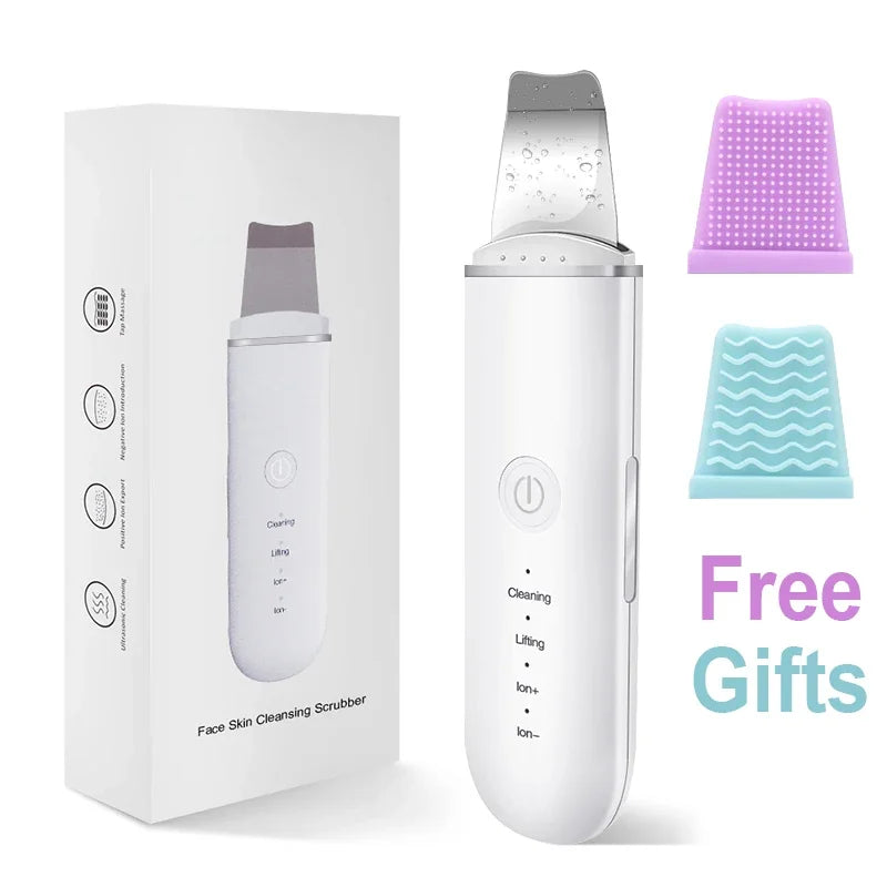 Spatule Ultrasonique – Pores Nets & Peau Purifiée